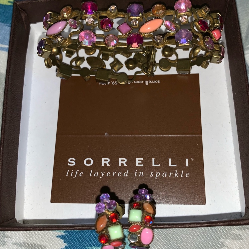 Sorrelli Earrings AND Bracelet